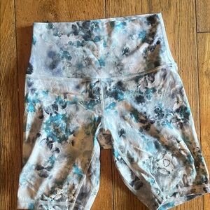 lululemon athletica Blue and Gray Athletic Shorts